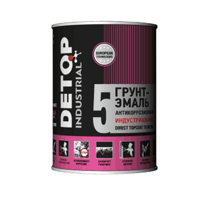 Detop RAL-1003 DETOP No. 5 - 防腐工业底漆磁漆 - 淡黄色，0.75l DTI-P51003 图片 – 卡拉干达 | carpaint.kz