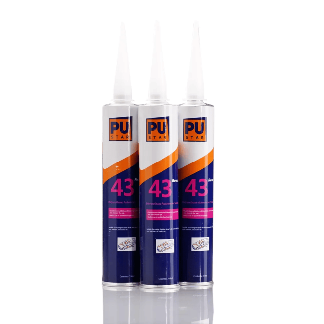 PUStar  Полиуретановый шовный герметик RENZ 43 (Бежевый)  310 ml RENZ 48-310млBe – купить в Караганде | PU Star | carpaint.kz