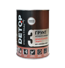 RAL-7024 DETOP №3 - Қос тосқауылдан қорғайтын праймер - Графит сұр, 0,75л