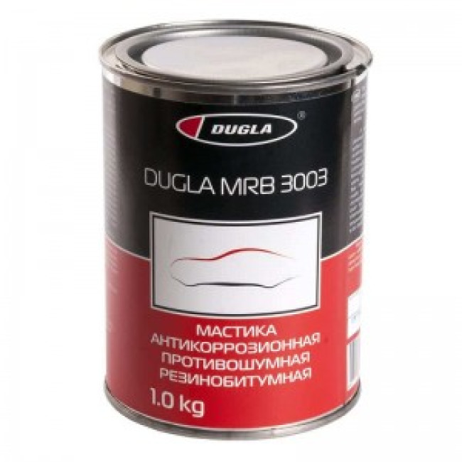 Мастика резина битумная Dugla 1кг D010101 – купить в Караганде | Dugla | carpaint.kz