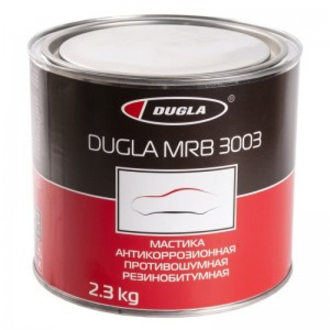 Мастика резина битумная Dugla 2,3 кг D010102 – купить в Караганде | Dugla | carpaint.kz