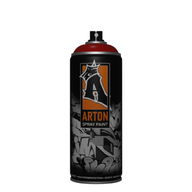 A 308 Аэрозольная краска для дизайнерских и художественных работ ARTON, Ruby Red, аэрозоль 400 мл ART-A07435 – купить в Караганде | Arton | carpaint.kz