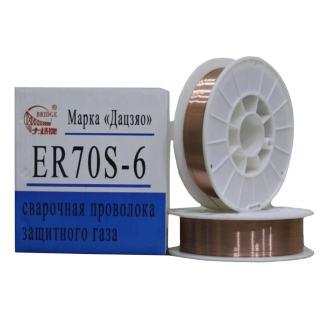 Сварочная проволока обмедненная ER70S-6-0,8мм (10kg) ER70S-6 – купить в Караганде | Китай | carpaint.kz