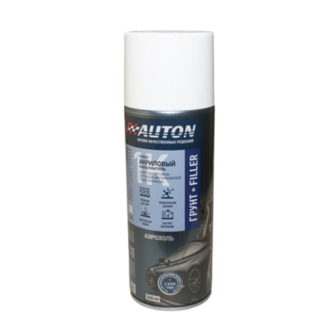 Auton 丙烯酸填充底漆（填料），AUTON，灰色，气雾剂 520 毫升 ATN-A46088 图片 – 卡拉干达 | carpaint.kz