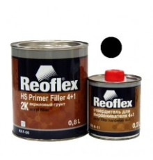 Primer Reoflex қара 4+1 0,8л.+0,2л. орнату