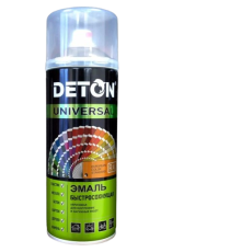 RAL 3020  DETON UNIVERSAL - Эмаль алкидная - Транспортный красный, атмосферостойкая, аэрозоль,520 мл