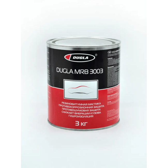 Мастика резина битумная Dugla 3 кг D010103 – купить в Караганде | Dugla | carpaint.kz