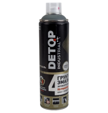 RAL 7005 DETOP №4 - Грунт-эмаль по ржавчине 3 в 1 - Серая - Аэрозоль